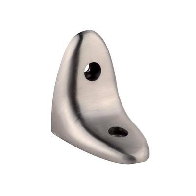 Coolee CL9075 Public Toilet Cubicle Fittings Aluminum Alloy Bracket With 2 Fixing Holes