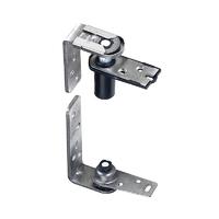 Coolee CL5033 Stainless Steel 304 Invisible World Locking Hinge For Washroom Partition Cubicle Fittings 25-30mm Panel
