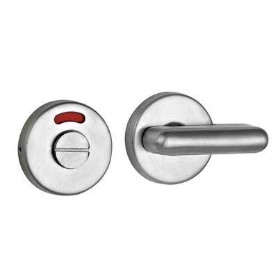 Coolee CL9082 Toilet Partition Cubicle Fittings Stainless Steel 304 Thumb Turn Indicator Door Lock Set